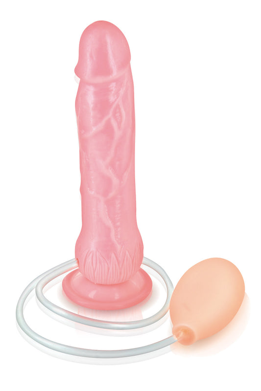Eros Fountain vibrant, gode ventouse réaliste éjaculateur, 20 cm - Baile
