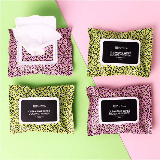 Lingettes démaquillantes à l'eau micellaire x25 - BYS