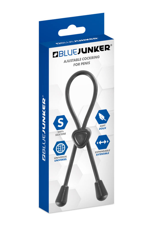 Cockring ajustable en silicone - Blue Junker