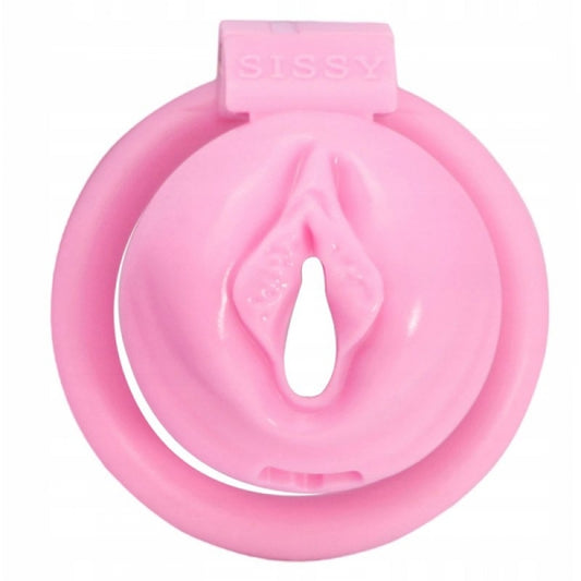 Cage de chasteté Sissy taille S, rose - Cocklock