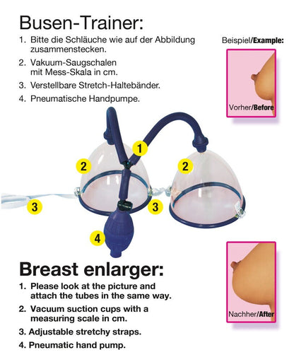 Pompe à seins Easy Grow, augmentation mammaire pour travestis - You2Toys