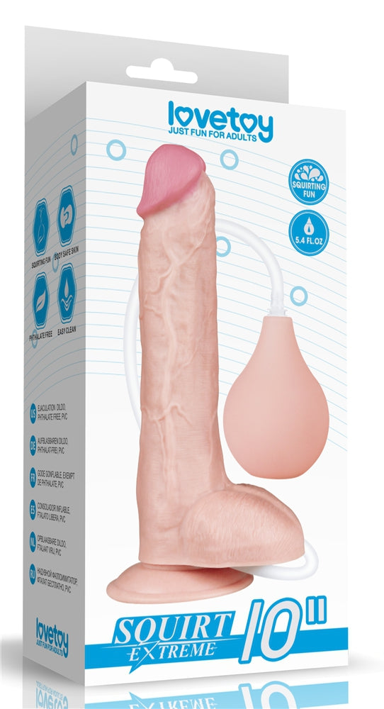 Gode éjaculateur Squirt 20 cm, chair - LoveToy