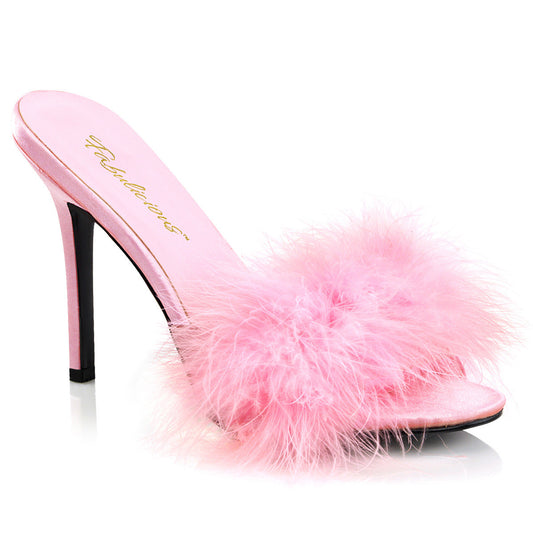 Mules Classique-01F, rose bonbon - Fabulicious