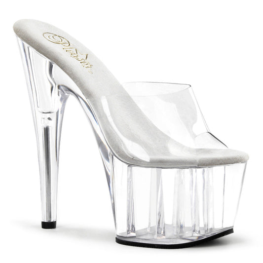 Mules Adore-701, transparent - Pleaser