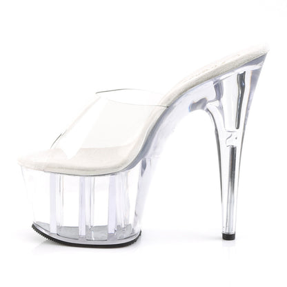 Mules Adore-701, transparent - Pleaser