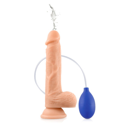 Cum Kane, gode ventouse éjaculateur 21,5 cm - Real Body
