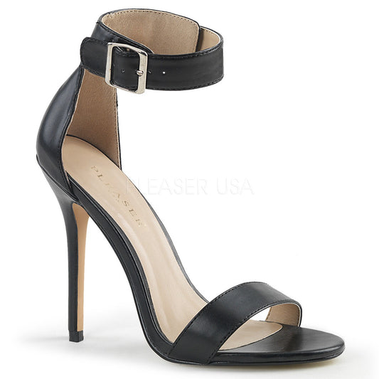 Sandales Amuse-10, noir mat - Pleaser