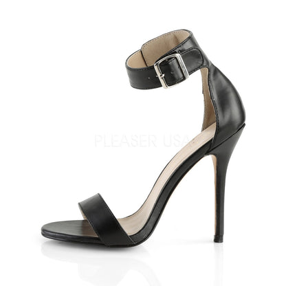 Sandales Amuse-10, noir mat - Pleaser
