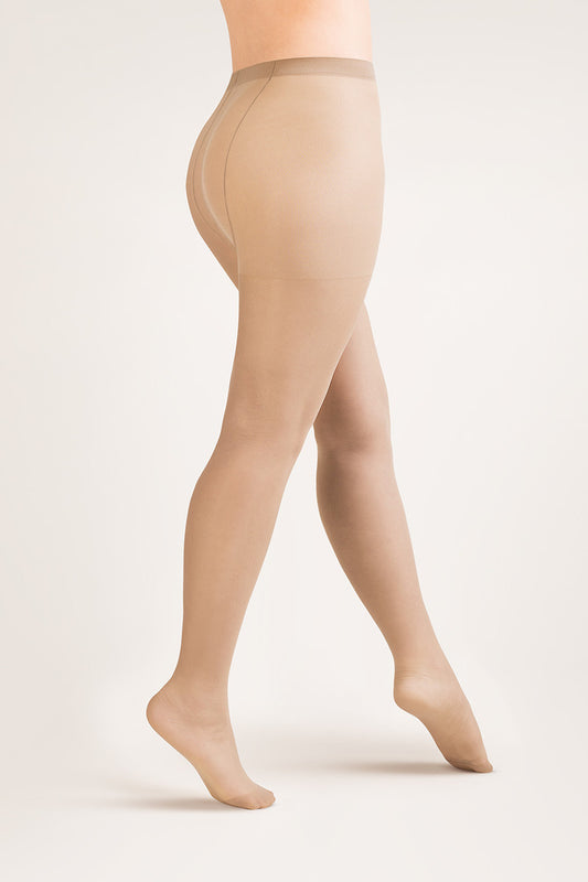 Collants mats pour grande taille Rubensa, beige clair - Gabriella