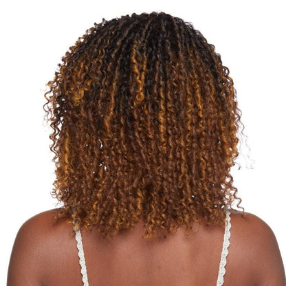 Perruque Yvette, châtain - Sepia