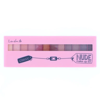 Palette 12 fards Classic Nude - Lovely