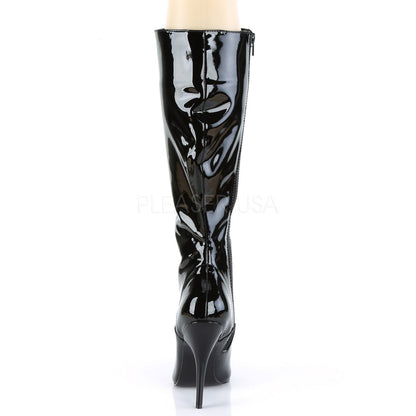 Bottes Seduce-2020, noir verni - Pleaser