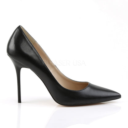 Escarpins Classique-20, noir mat - Pleaser