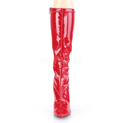 Bottes Seduce-2000, rouge verni - Pleaser
