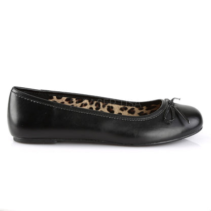 Ballerines Anna-01, noir mat - Pleaser