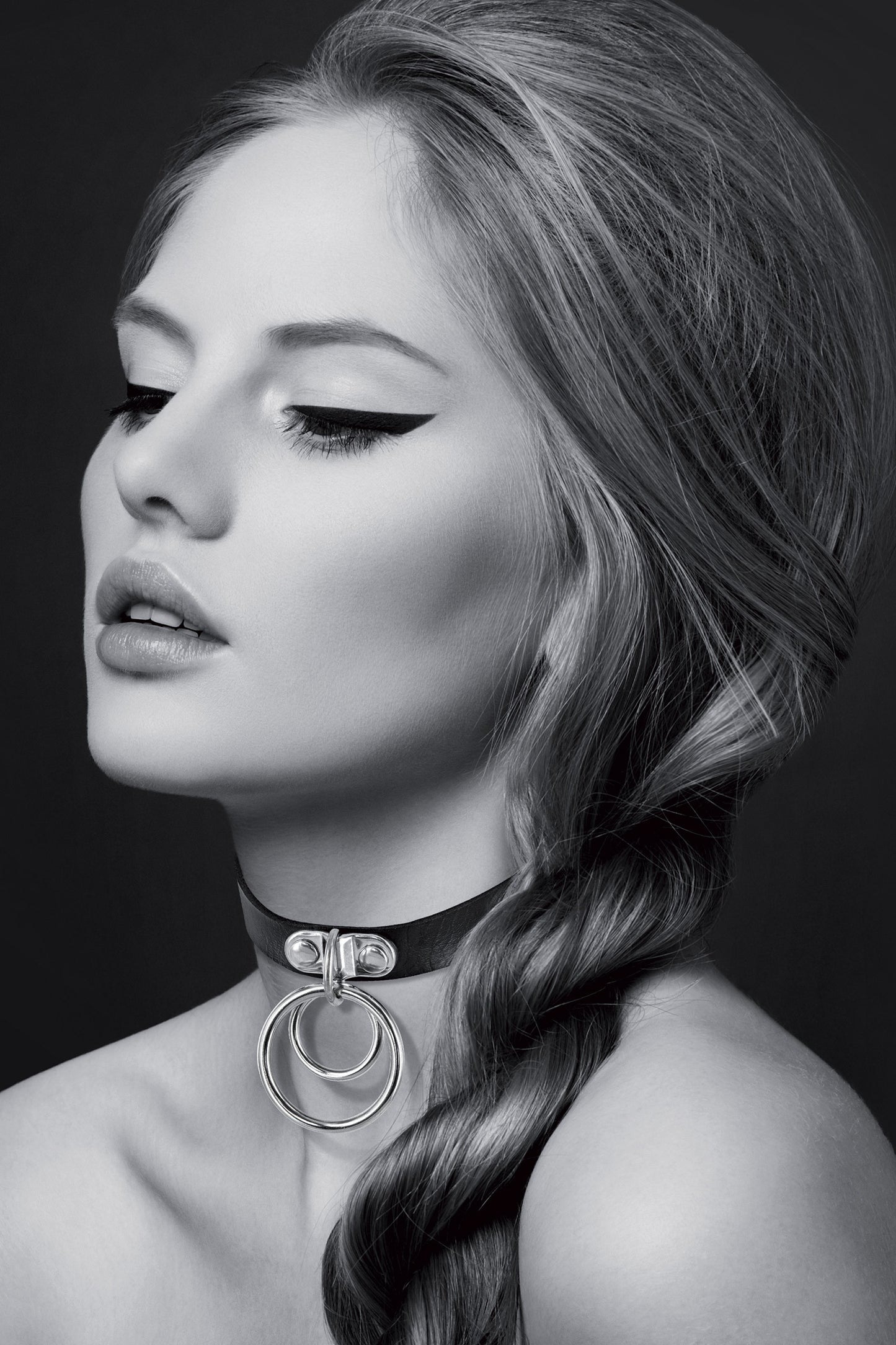 Collier ras de cou avec double anneau - Bijoux pour Toi