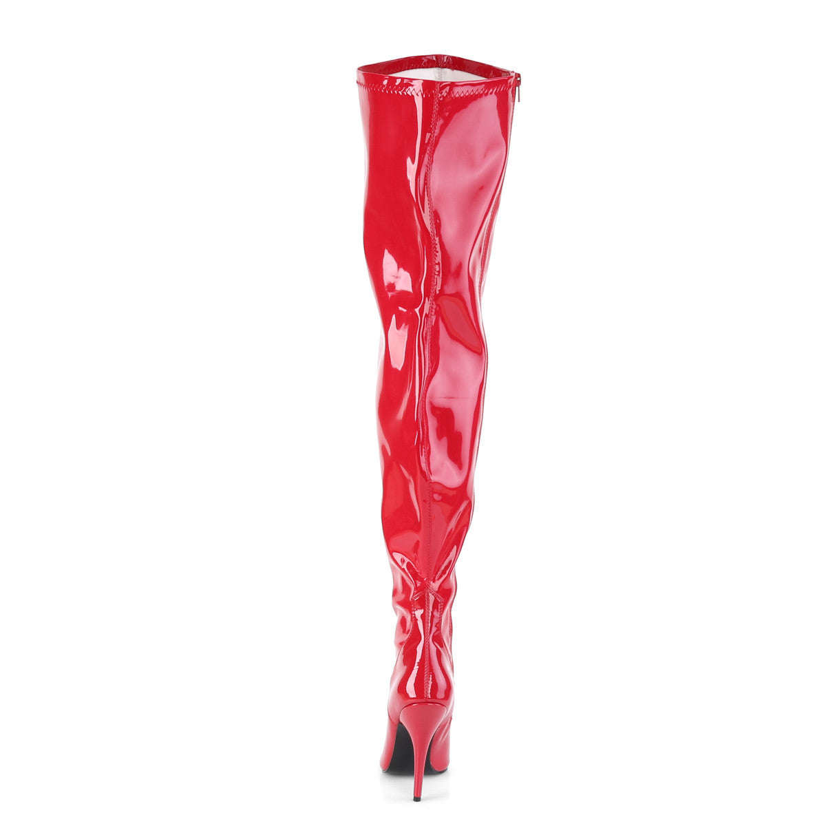 Cuissardes Seduce-3000WC, rouge verni - Pleaser