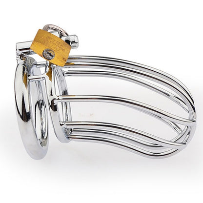 Cage de chasteté en métal Lineale - Cocklock