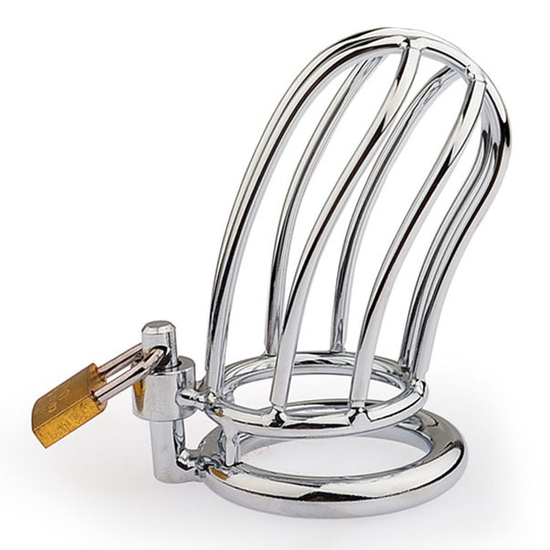 Cage de chasteté en métal Lineale - Cocklock