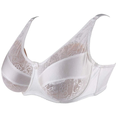 Soutien-gorge à poches pour prothèses mammaire Brace, blanc - CrossGearX