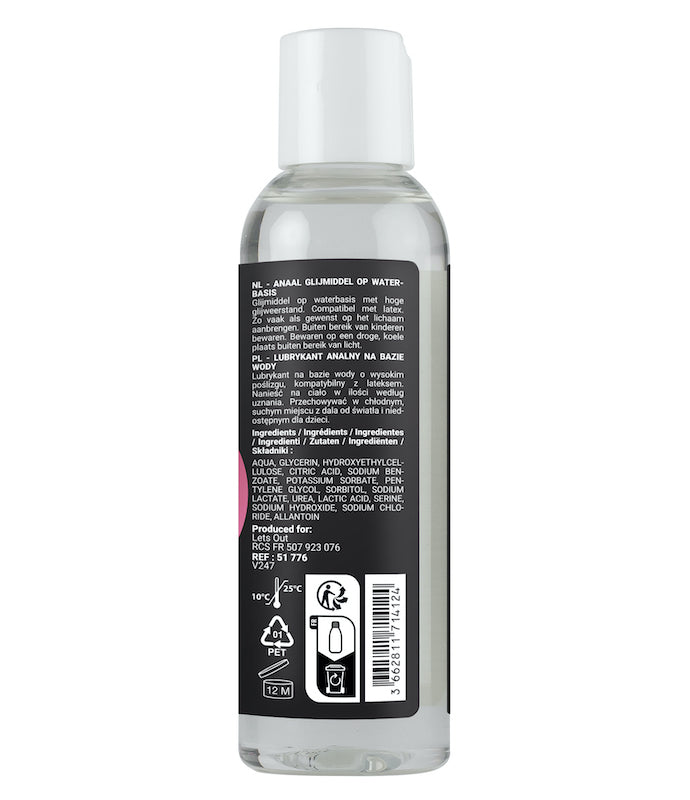 Lubrifiant anal à base d'eau, 150 ml - Sensualube