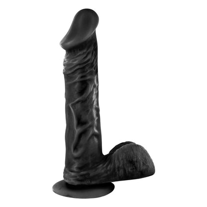 Gode ventouse réaliste 23 cm Real Bruce, noir - Real Body