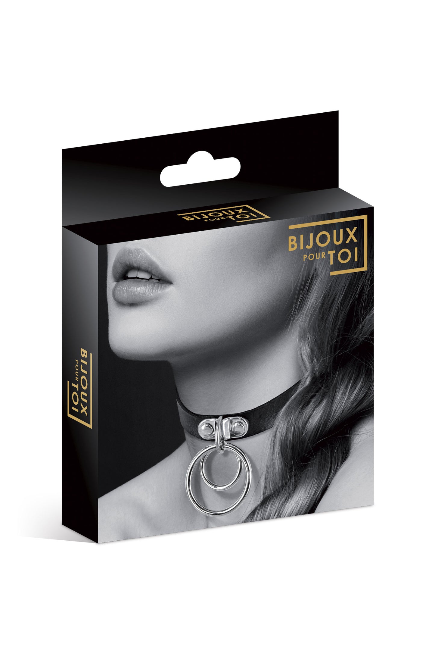 Collier ras de cou avec double anneau - Bijoux pour Toi