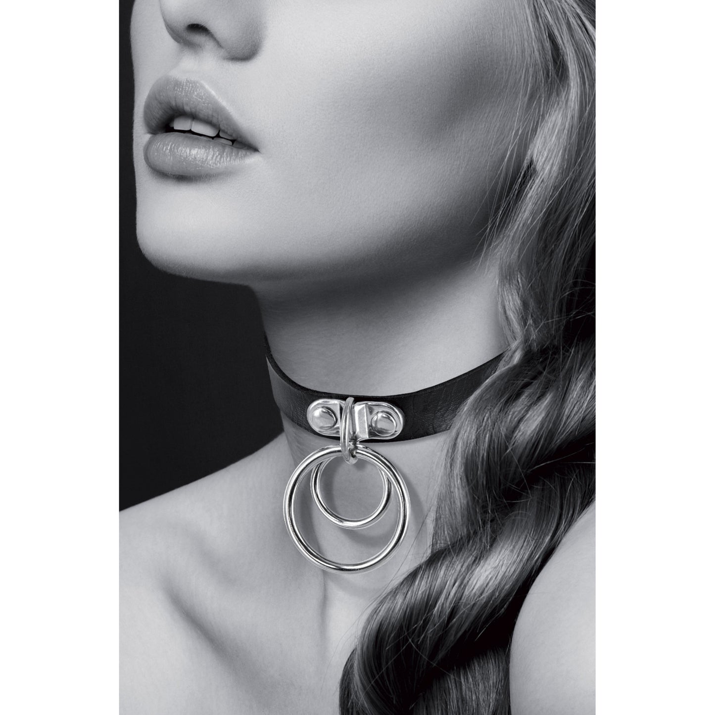 Collier ras de cou avec double anneau - Bijoux pour Toi