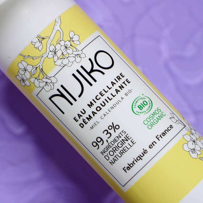 Eau micellaire démaquillante bio - Nijiko