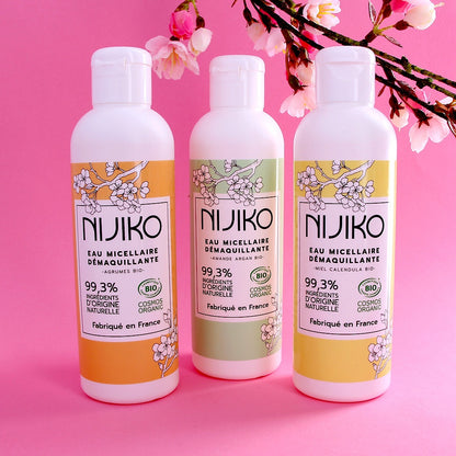 Eau micellaire démaquillante bio - Nijiko