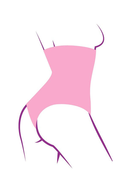 Gaine string invisible, noir - Starbust