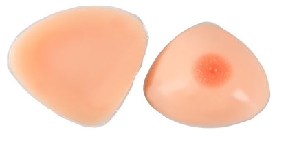 Faux seins en silicone pour travestis, 2000 g marque Cottelli Accessories vus arrière et face