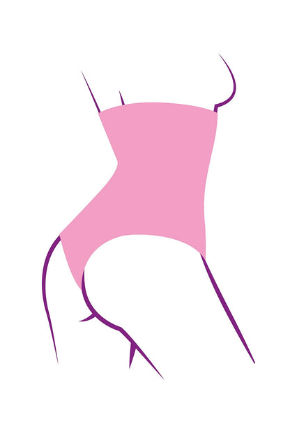 Gaine string invisible, beige - Starbust