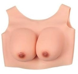 Poitrine à col rond, bonnet C, très clair marque CrossGearX à plat, remplissage coton ou silicone