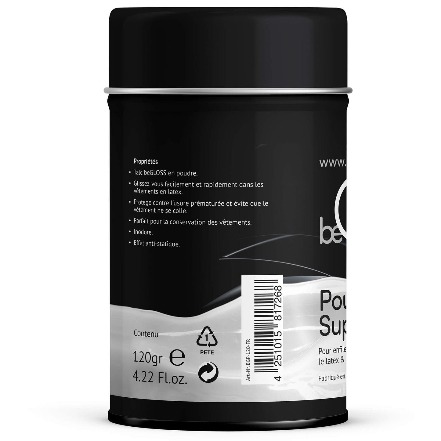 Talc poudre beGLOSS, 120 g - beGLOSS