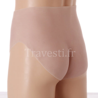Vagin réaliste en silicone, forme culotte, équipé de cathéters, disponible en trois coloris, modèle clair