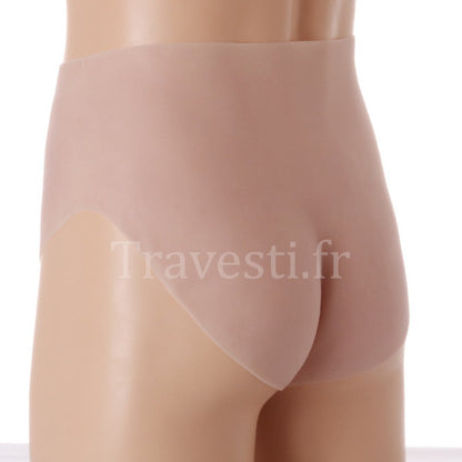 Vagin réaliste en silicone, forme culotte, équipé de cathéters, disponible en trois coloris, très clair