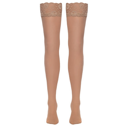 Bas en dentelle 20 deniers, chair - Cottelli Legwear