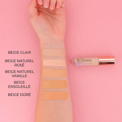 Anti-cerne lissant et couvrant Full Coverage, beige naturel rosé - BYS